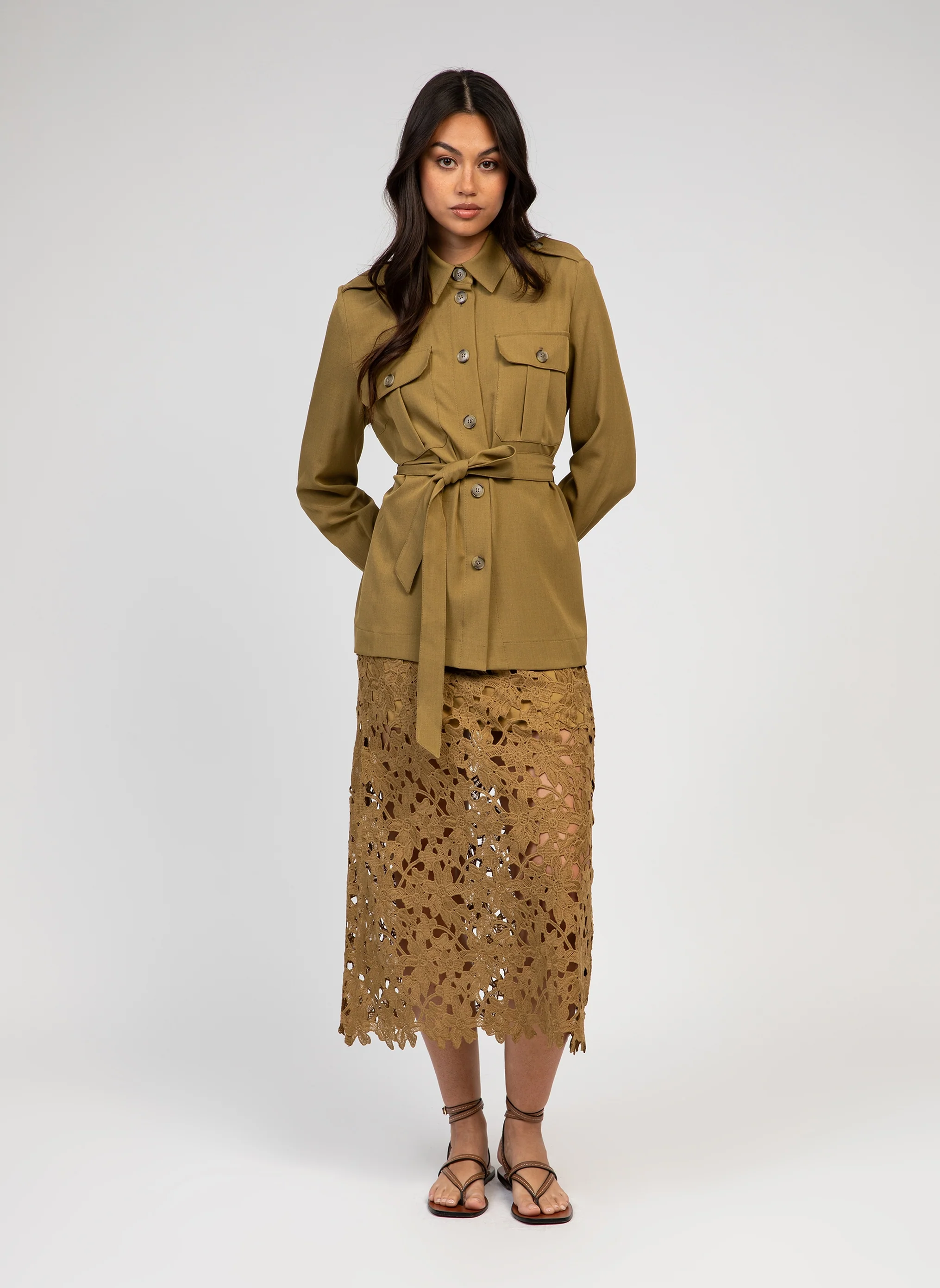 VESTE ZOALICE olive - Image 3