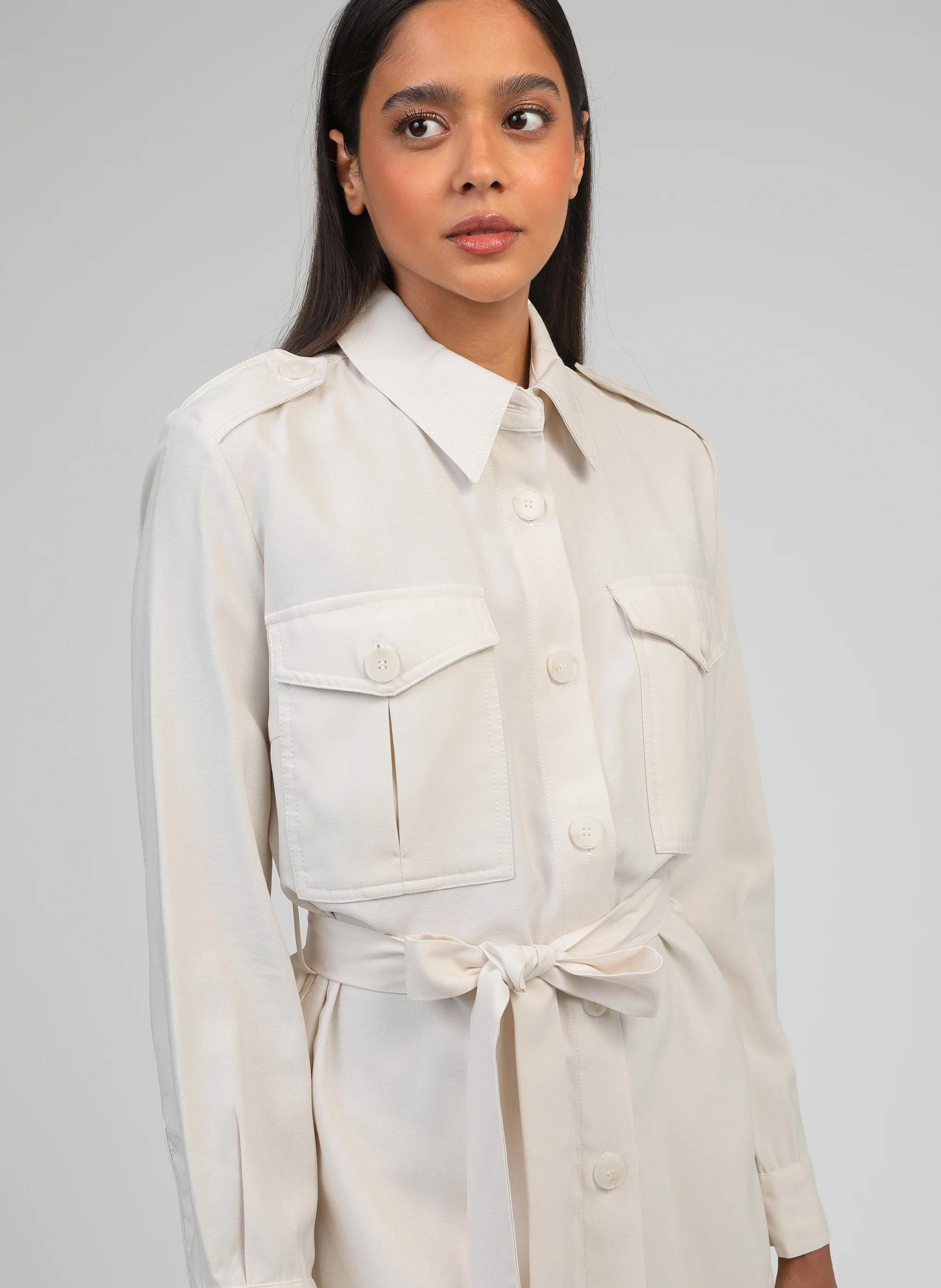 VESTE ZOANA ecru - Image 2
