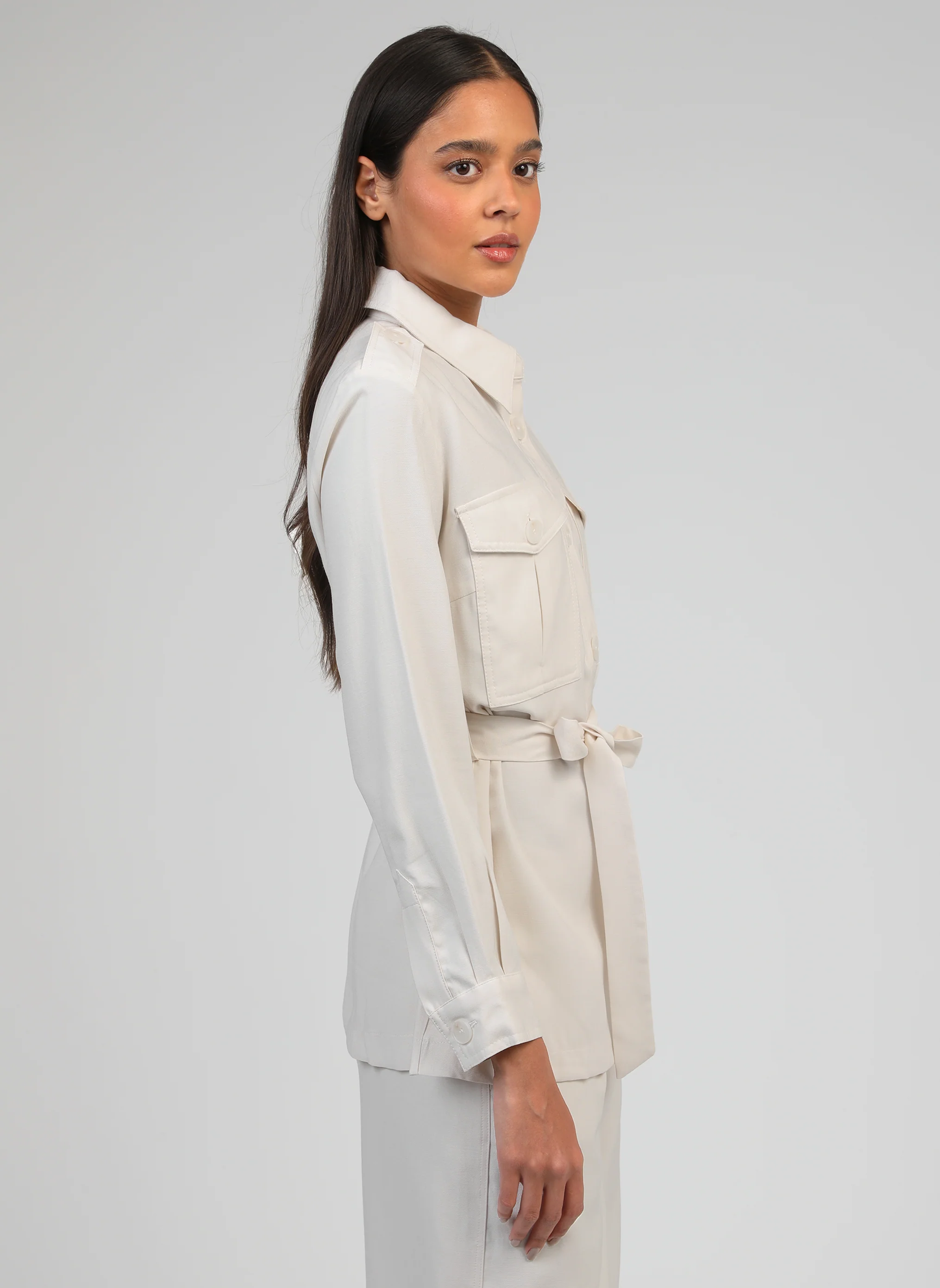 VESTE ZOANA ecru - Image 3