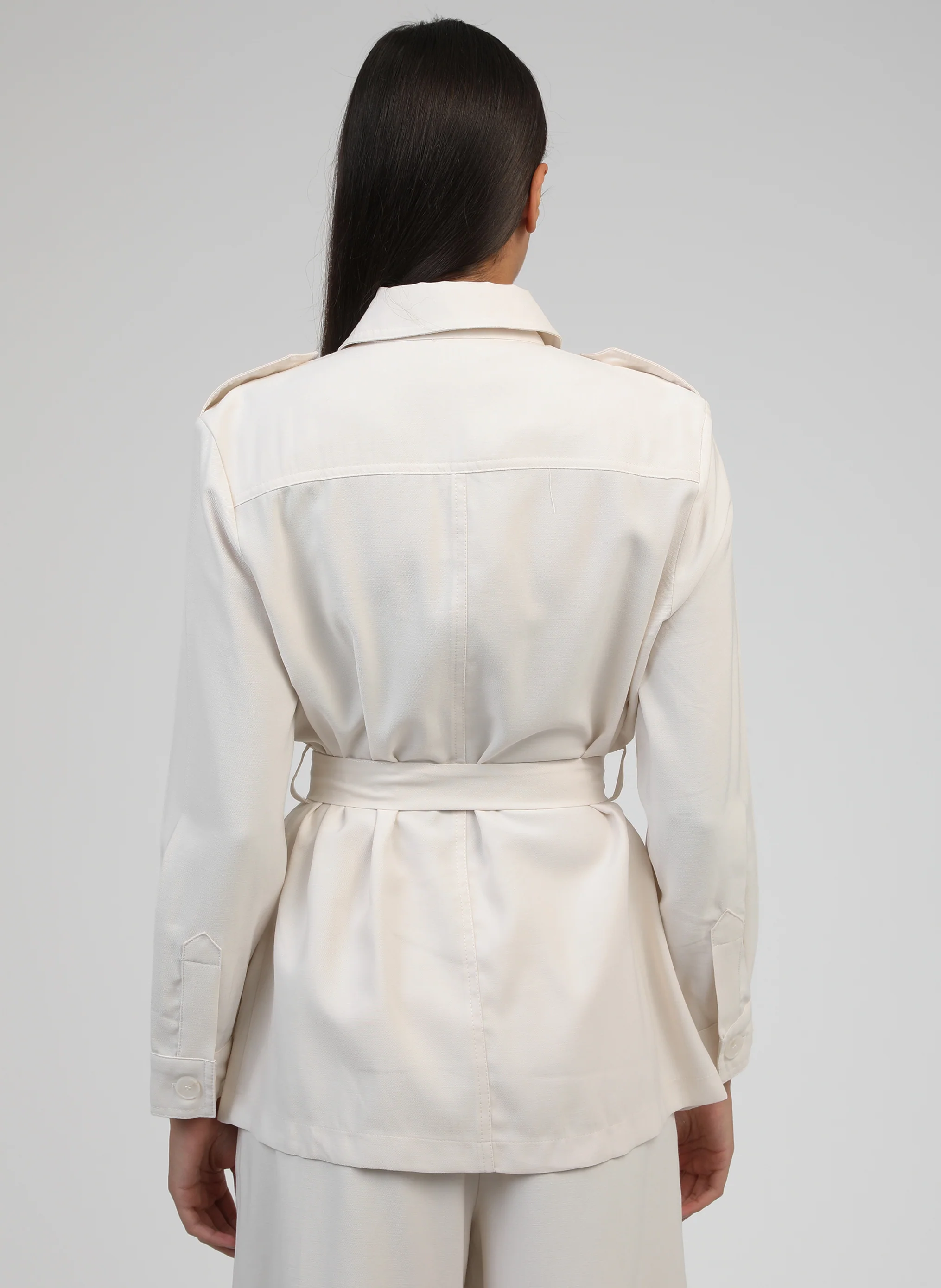 VESTE ZOANA ecru - Image 4